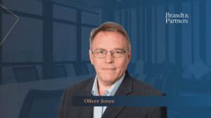 Professional business consultant working on product innovation at office desk